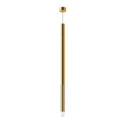 PUCCINI lampa wisząca LED, 8W, 900x40mm, złoto