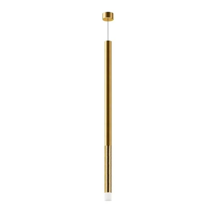 PUCCINI lampa wisząca LED, 8W, 900x40mm, złoto
