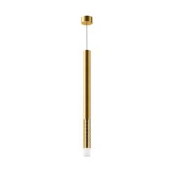 PUCCINI lampa wisząca LED, 4W, 600x40mm, złoto