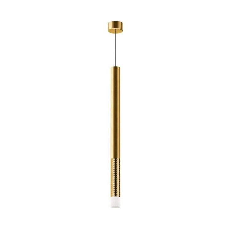 PUCCINI lampa wisząca LED, 4W, 600x40mm, złoto