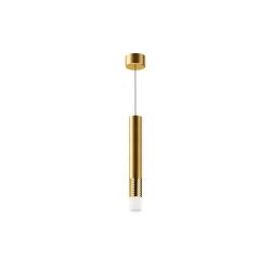 PUCCINI lampa wisząca LED, 4W, 300x40mm, złoto