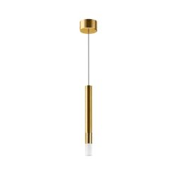 PUCCINI lampa wisząca LED, 2W, 250x25mm, złoto