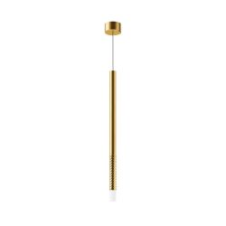 PUCCINI lampa wisząca LED, 2W, 500x25mm, złoto