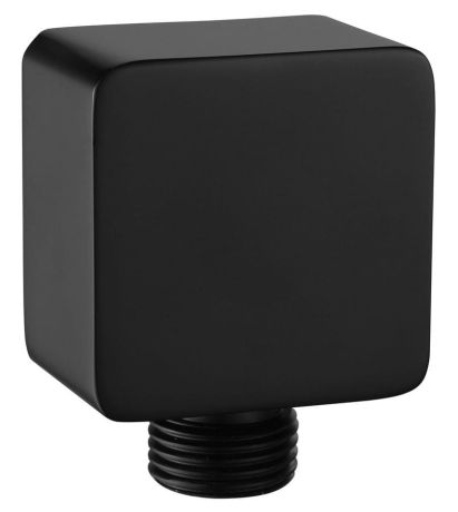 Przejdź do produktu Przyłącze kątowe, 48x48mm, czarny mat