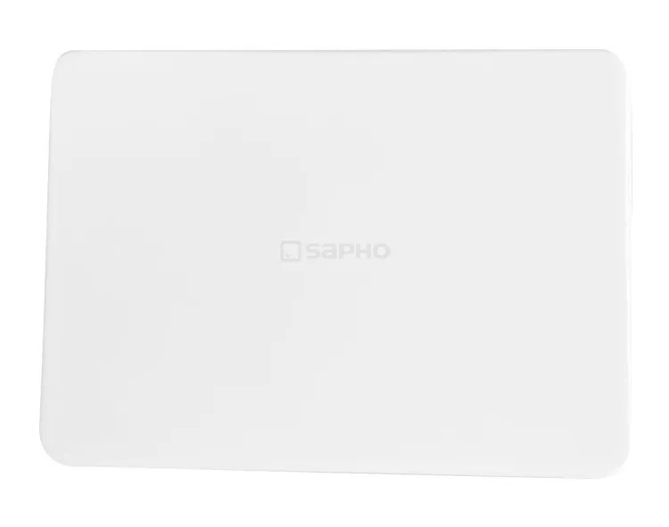 Pokrywa na odpady 147x106mm, logo SAPHO, kompozyt, biały