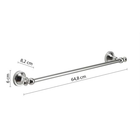 Przejdź do produktu NEVIS wieszak na ręczniki 600mm, chrom