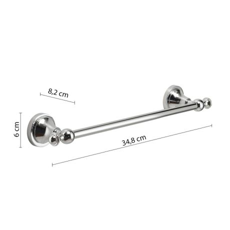 Przejdź do produktu NEVIS wieszak na ręczniki 300mm, chrom