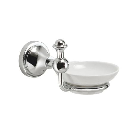 Przejdź do produktu NEVIS mydelniczka, ceramica, chrom