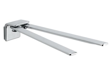 Przejdź do produktu IL GIGLIO obrotowy wieszak na ręczniki podwójny 350mm, chrom