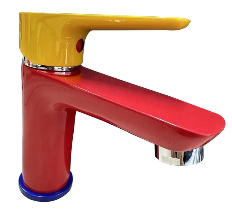 KID bateria umywalkowa bez odpływu, kolory/chrom