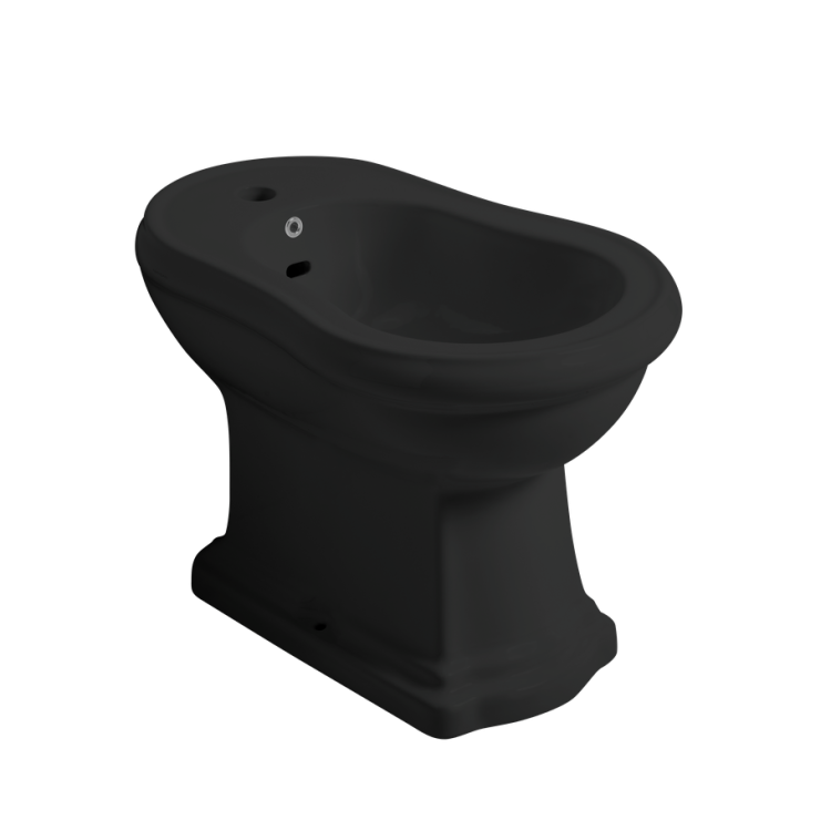 RETRO bidet 38,5x60cm, czarny mat