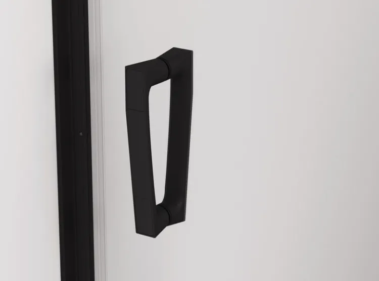 Ergonomiczny i elegancki design uchwytów Sanswiss Cadura Black Line czarny mat