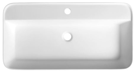 Przejdź do produktu BRAHEA umywalka półwpuszczana, Rockstone, 75x39 cm, biały mat