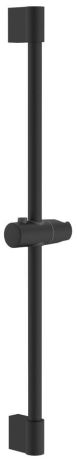 Przejdź do produktu Drążek prysznicowy, uchwyt przesuwny, okrągły, 708mm, ABS/czarny mat