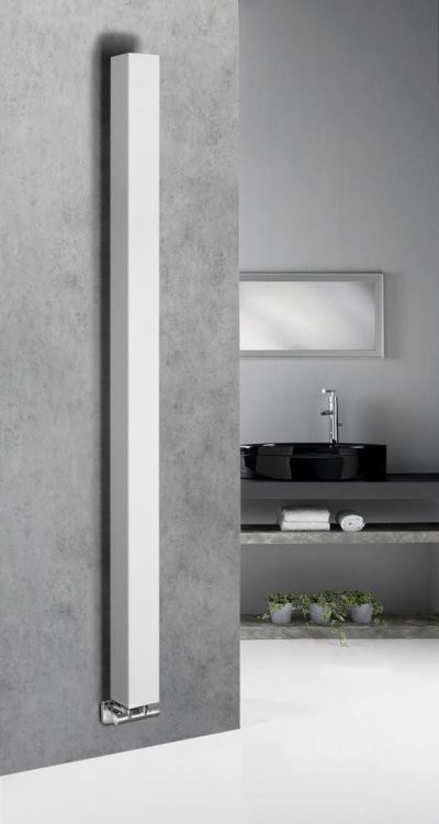 CUBIQ grzejnik łazienkowy  500x1510 mm, biały mat