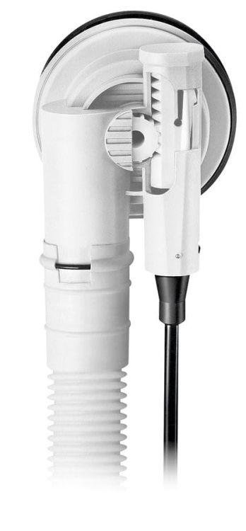 Zestaw odpływowy z korkiem automatycznym, długość 975mm, korek 72mm, złoty szczotkowany