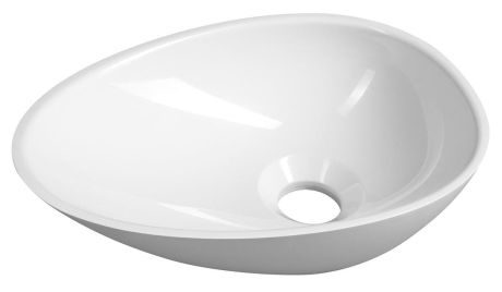 Przejdź do produktu KEA umywalka kompozytowa nablatowa 32x22cm, biały