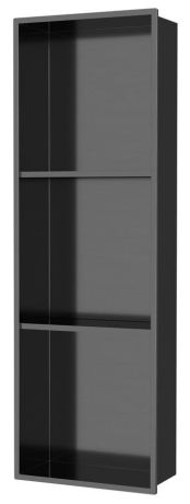 Przejdź do produktu DENBO półka wpuszczana, 270x810mm, stal nierdzewna, gun metal