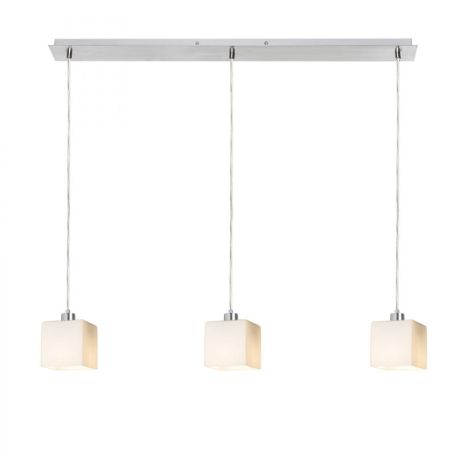 Przejdź do produktu DADOS III 80 wisząca  szkło opalowe/chrom 230V LED E27 3x11W