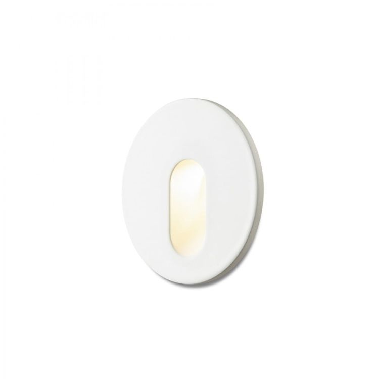 MEMPHIS R wpuszczana w ścianę biała 230V LED 3W 60° 3000K
