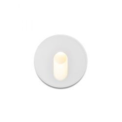 MEMPHIS R wpuszczana w ścianę biała 230V LED 3W 60° 3000K