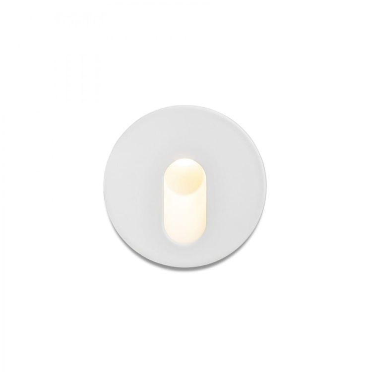 MEMPHIS R wpuszczana w ścianę biała 230V LED 3W 60° 3000K