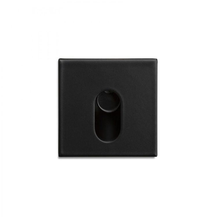 MEMPHIS SQ wpuszczana w ścianę czarna 230V LED 3W 60° 3000K