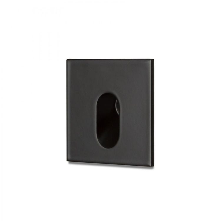 MEMPHIS SQ wpuszczana w ścianę czarna 230V LED 3W 60° 3000K