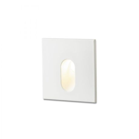 Przejdź do produktu MEMPHIS SQ wpuszczana w ścianę biała 230V LED 3W 60° 3000K