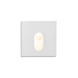MEMPHIS SQ wpuszczana w ścianę biała 230V LED 3W 60° 3000K