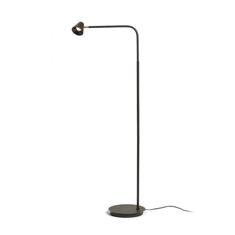 STIG podłogowa czarna  230V LED 8.4W 34°  3000K