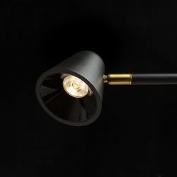 STIG podłogowa czarna  230V LED 8.4W 34°  3000K