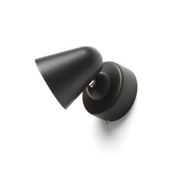 STIG ścienna czarna  230V LED 5.6W 34°  3000K