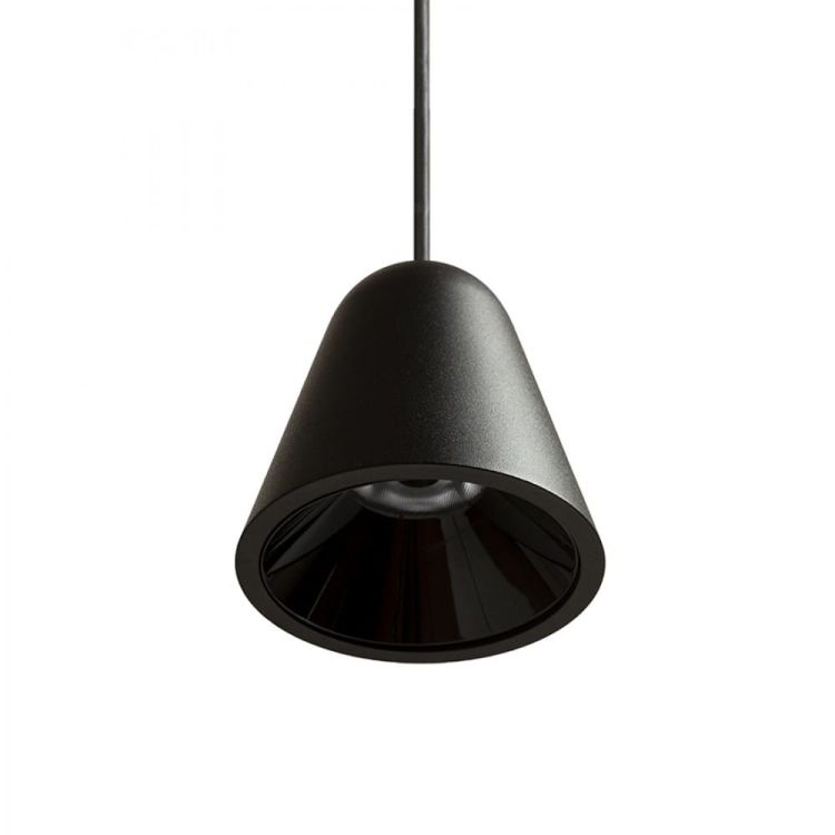 STIG wisząca czarna  230V LED 6.8W 34°  3000K