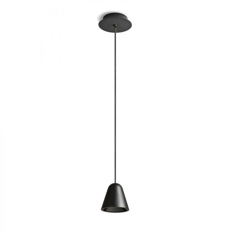 STIG wisząca czarna  230V LED 6.8W 34°  3000K