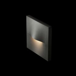 BOBO SQ ścienna antracyt  230V LED 3W IP65  3000K