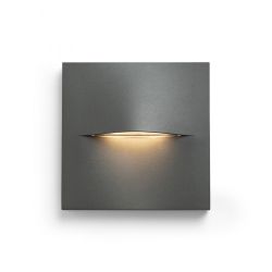 BOBO SQ ścienna antracyt  230V LED 3W IP65  3000K