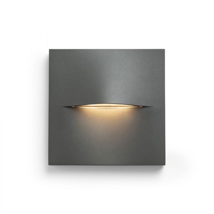 BOBO SQ ścienna antracyt  230V LED 3W IP65  3000K