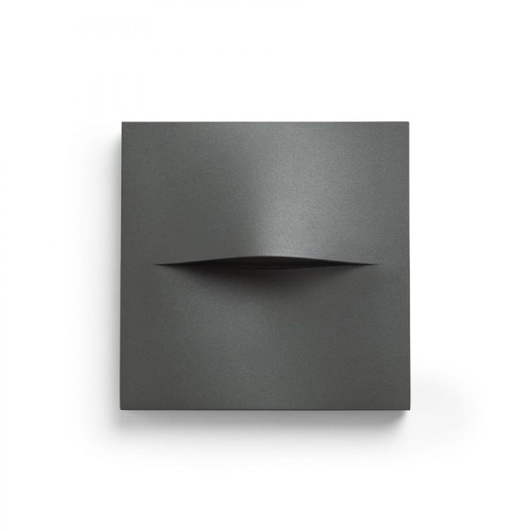 BOBO SQ ścienna antracyt  230V LED 3W IP65  3000K