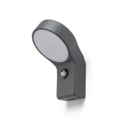ELIA PIR ścienna antracyt  230V LED 9W IP44  3000K