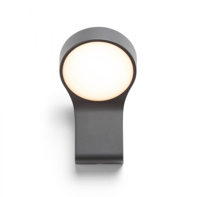 ELIA ścienna antracyt  230V LED 9W IP44  3000K