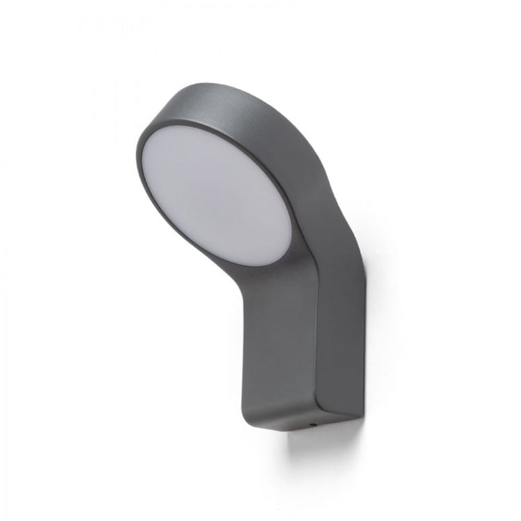 ELIA ścienna antracyt  230V LED 9W IP44  3000K