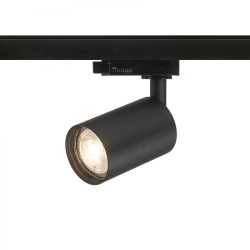 DUDE do 3-faz. szyny czarna 230V LED GU10 9W