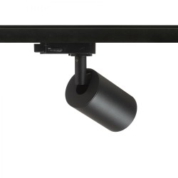 DUDE do 3-faz. szyny czarna 230V LED GU10 9W