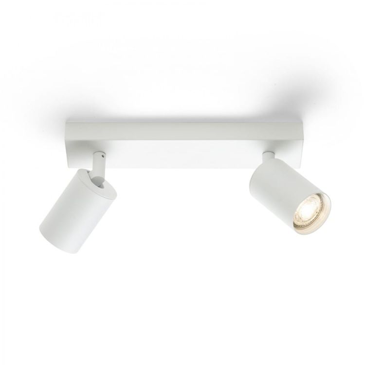 DUDE II natynkowa biała 230V LED GU10 2x9W
