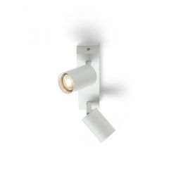 DUDE II natynkowa biała 230V LED GU10 2x9W