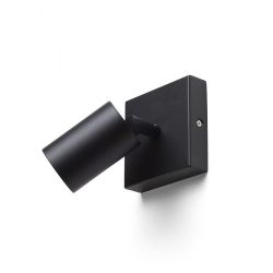 DUDE SQ natynkowa czarna 230V LED GU10 9W