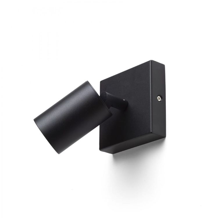 DUDE SQ natynkowa czarna 230V LED GU10 9W