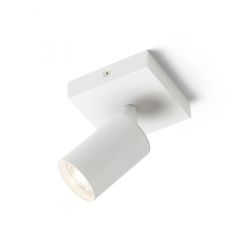DUDE SQ natynkowa biała 230V LED GU10 9W