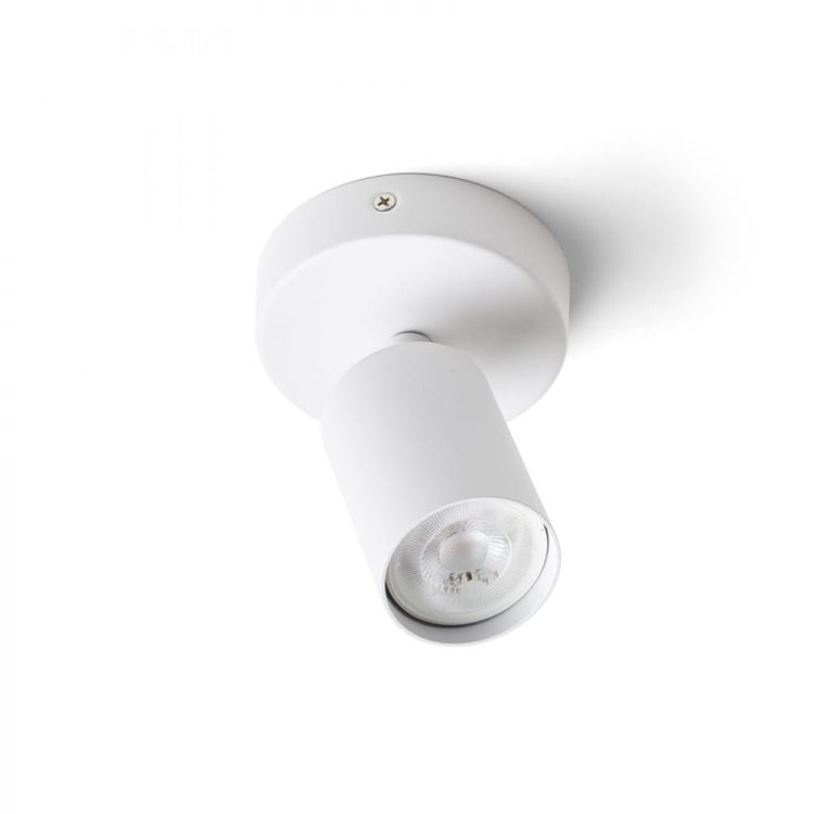 DUDE R natynkowa biała 230V LED GU10 9W